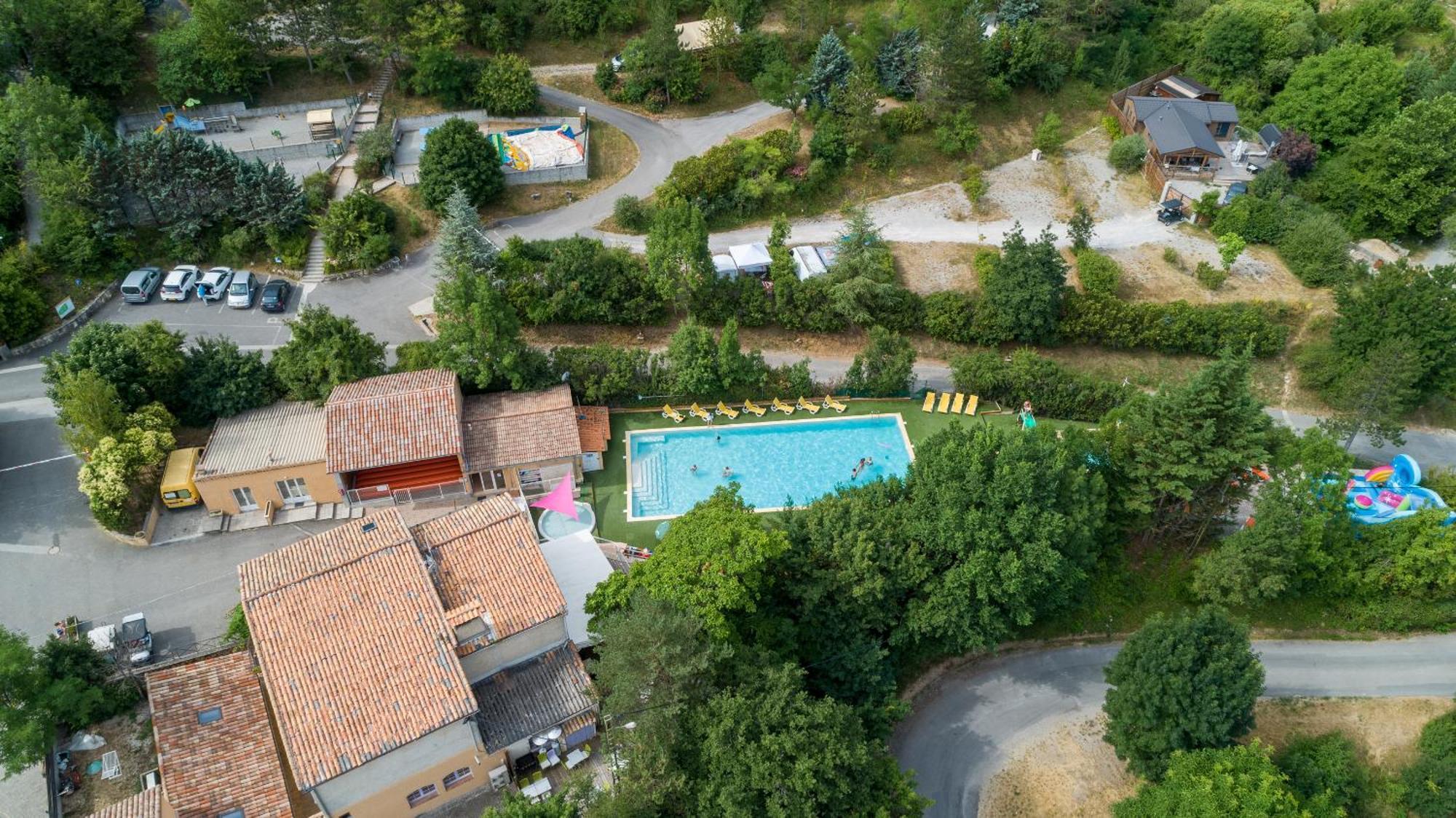 Camping Les Princes D'Orange Hotel Orpierre Exterior photo